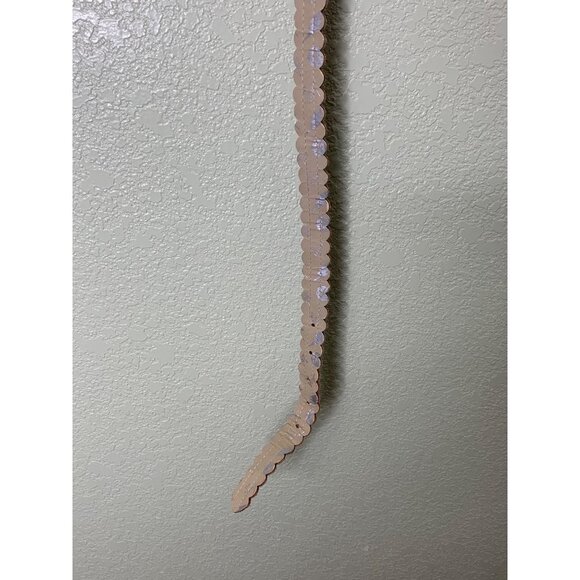 Betsey Johnson Black Brown Skinny Floral Belt Scallop Trim Size Large L - Picture 12 of 12